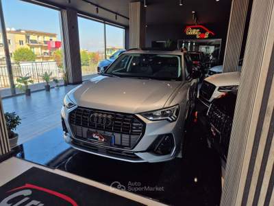 Audi Q3 S tronic Sline edition IDENTITY BLACK Argento usata Marano di Napoli