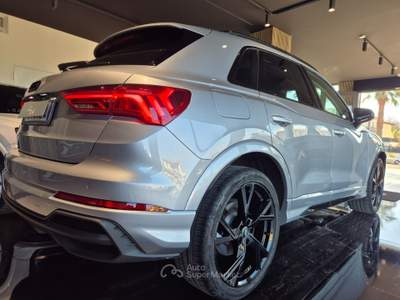 Audi Q3 S tronic Sline edition IDENTITY BLACK Argento usata Marano di Napoli