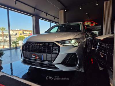 Audi Q3 S tronic Sline edition IDENTITY BLACK Argento usata Marano di Napoli