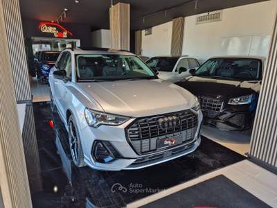 Audi Q3 S tronic Sline edition IDENTITY BLACK Argento usata Marano di Napoli