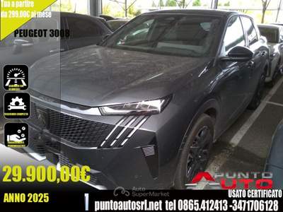 Peugeot 3008 Hybrid 145 e-DCS6 Allure Grigio usata Isernia
