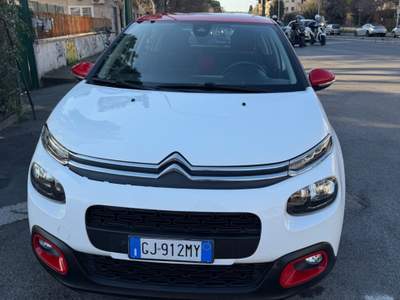 Citroen C3 83cv Benzina Gpl 5 porte Shine Navi bicolor pdc Bianco usata Roma