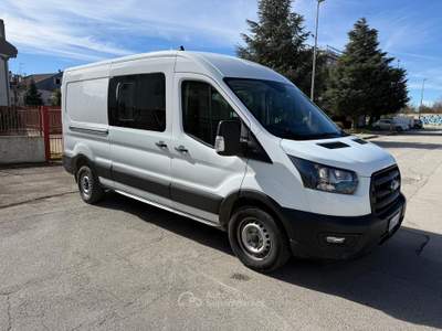 Ford Transit FORD TRANSIT FURGONE 350 L3H2 ENTRY 2.0 ECO 130 CV DC Bianco usata Altamura