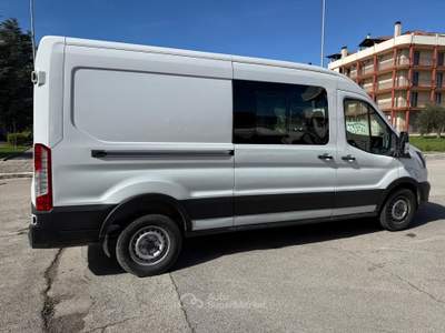 Ford Transit FORD TRANSIT FURGONE 350 L3H2 ENTRY 2.0 ECO 130 CV DC Bianco usata Altamura