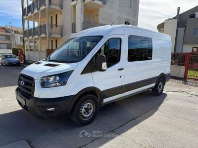Ford Transit FORD TRANSIT FURGONE 350 L3H2 ENTRY 2.0 ECO 130 CV DC Bianco usata Altamura