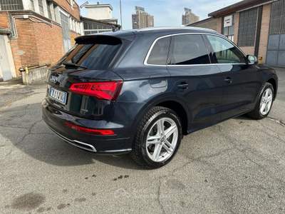 Audi Q5 Unico Proprietario Blu/Azzurro usata Torino