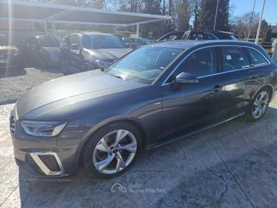 Audi A4 Avant 30 TDI/136 CV S tronic S line edition Grigio usata Rossano Veneto