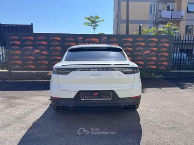 Porsche Cayenne Coupe 3.0 E-hybrid LASER PANO 360 NAVI APPLE "22 Bianco usata Roma