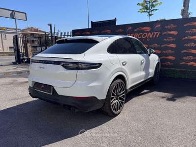 Porsche Cayenne Coupe 3.0 E-hybrid LASER PANO 360 NAVI APPLE "22 Bianco usata Roma