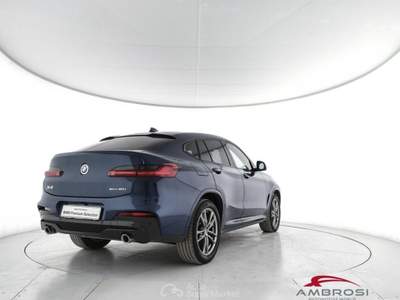 BMW X4 xdrive20i mhev 48V Msport auto Blu/Azzurro usata Corciano