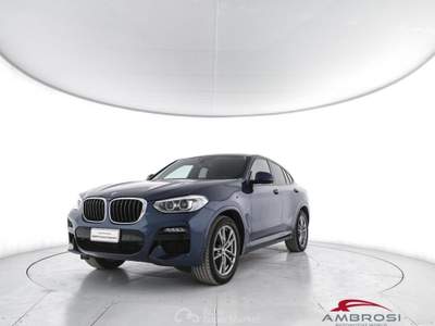 BMW X4 xdrive20i mhev 48V Msport auto Blu/Azzurro usata Corciano