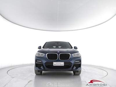 BMW X4 xdrive20i mhev 48V Msport auto Blu/Azzurro usata Corciano