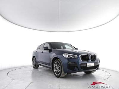 BMW X4 xdrive20i mhev 48V Msport auto Blu/Azzurro usata Corciano