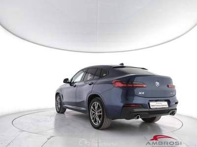 BMW X4 xdrive20i mhev 48V Msport auto Blu/Azzurro usata Corciano
