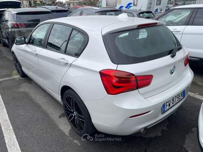 BMW Serie 1 116d Motore nuovo, affidabilità garantita. da € 198 al mese Bianco usata Napoli