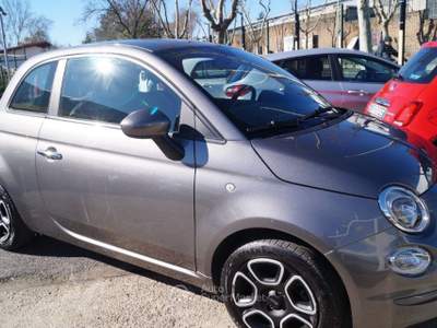 Fiat 500 1.0 Hybrid Club Grigio usata Roma