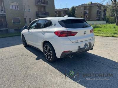BMW X2 sDrive18d M-Sport Bianco usata Rivarolo Canavese