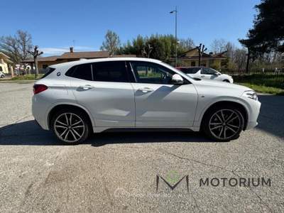 BMW X2 sDrive18d M-Sport Bianco usata Rivarolo Canavese