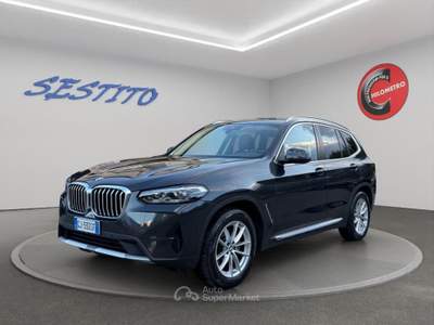 BMW X3  xdrive20d mhev 48V auto Grigio usata Cirò Marina