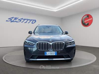 BMW X3  xdrive20d mhev 48V auto Grigio usata Cirò Marina