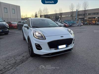 Ford Puma 1.0 ecoboost h titanium s&s 125cv auto POWER LIFTGATE Bianco usata Bergamo