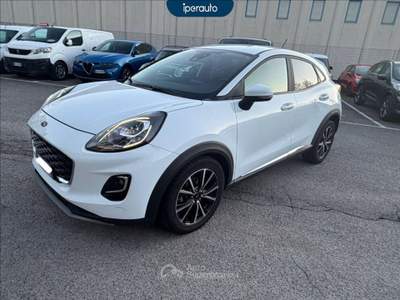 Ford Puma 1.0 ecoboost h titanium s&s 125cv auto POWER LIFTGATE Bianco usata Bergamo