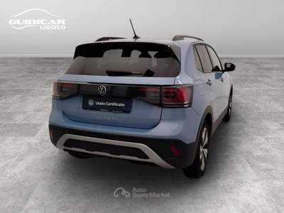 Volkswagen T-Cross 1.0 TSI Edition Plus Blu/Azzurro usata Lucca