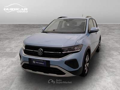 Volkswagen T-Cross 1.0 TSI Edition Plus Blu/Azzurro usata Lucca
