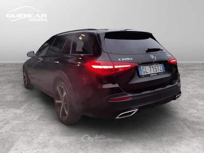 Mercedes-Benz Classe C 220 d Mild hybrid Premium Plus 4Matic 9G-Tronic Nero usata Lucca