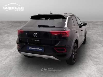 Volkswagen T-Roc 2.0 TDI SCR Life DSG Nero usata Lucca