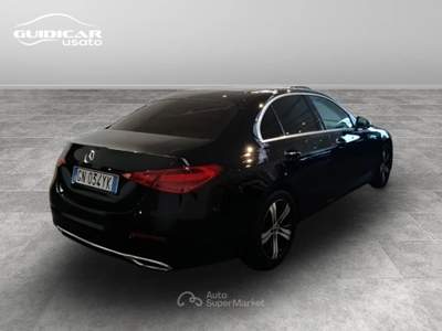 Mercedes-Benz Classe C 200 d Mild hybrid Sport 9G-Tronic Nero usata Lucca