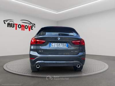 BMW X1 X1 SDrive18d Advantage WWW.AUTONOVEMILANO.IT Grigio usata Cambiago