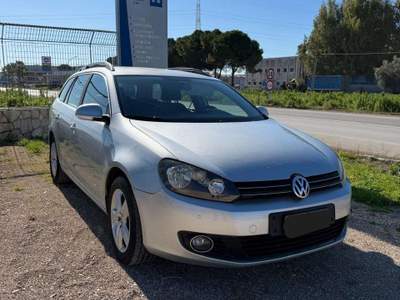 Volkswagen Golf Golf VI 2008 Variant Variant 1.6 tdi Highline Argento usata Massafra