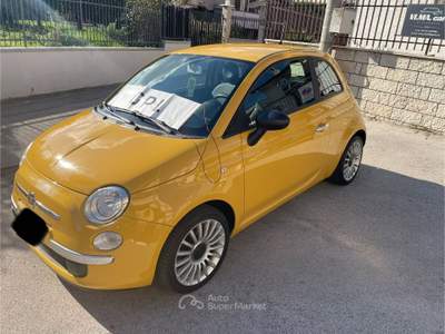 Fiat 500 Auto non fumatore Giallo usata Falciano del Massico