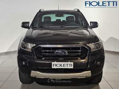 Ford Ranger 3ª SERIE 2.0 ECOBLUE AUT. 213 CV DC WILDTRAK 5 POSTI Grigio usata Manerbio