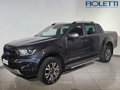 Ford Ranger 3ª SERIE 2.0 ECOBLUE AUT. 213 CV DC WILDTRAK 5 POSTI Grigio usata Manerbio