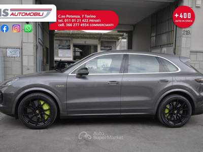 Porsche Cayenne Porsche Cayenne 4.0 V8 Turbo S E-Hybrid PROMOZIONE Unicoproprietario Grigio usata Torino