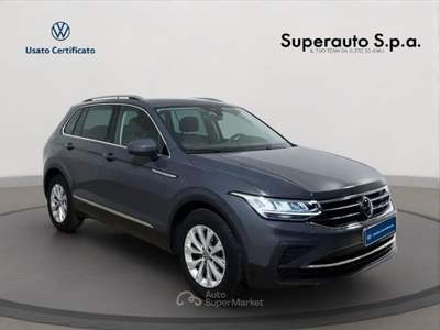 Volkswagen Tiguan 2.0 TDI 150 CV SCR DSG Life Grigio usata Padova