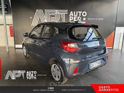 Hyundai i10 i10 1.0 mpi Advanced Grigio usata Napoli