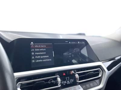 BMW Serie 3 320d 320d Touring Sport Nero usata Bastia Umbra
