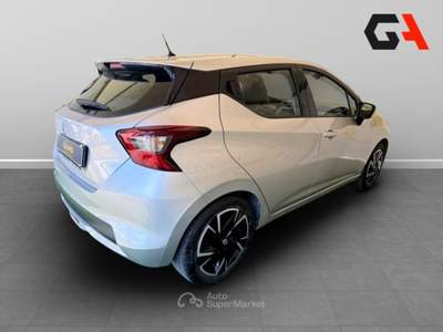 Nissan Micra IG-T 92 GPL 5 porte Eco Acenta Argento usata Ercolano