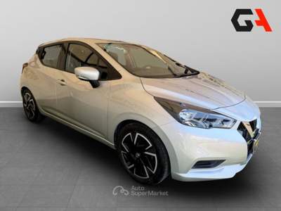 Nissan Micra IG-T 92 GPL 5 porte Eco Acenta Argento usata Ercolano