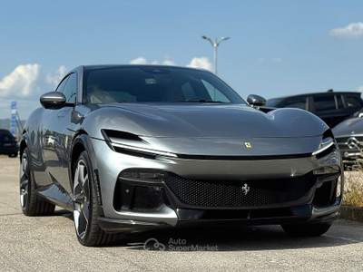 Ferrari Purosangue Grigio Titanio - Tetto Panoramico - Vettura reale presente nel nostro showroom - Full Carbon - Surround - IVA Esposta Grigio usata Bastia Umbra