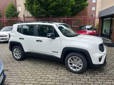 Jeep Renegade 1.5 Turbo T4 MHEV Altitude Bianco usata Milano