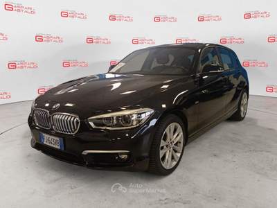BMW Serie 1 116d 116d Efficient Dynamics Business Grigio usata Villaga