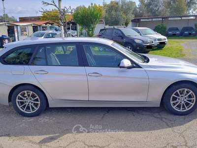 BMW Serie 3 318d 318d Touring Argento usata Roma