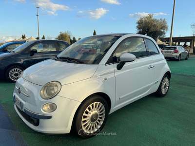 Fiat 500 1.2 Lounge AUTOMATICA Bianco usata Aquino