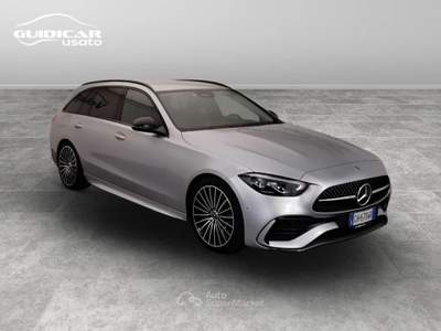 Mercedes-Benz Classe C 220 d Mild hybrid Premium 9G-Tronic Argento usata Lucca