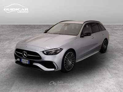 Mercedes-Benz Classe C 220 d Mild hybrid Premium 9G-Tronic Argento usata Lucca