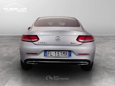 Mercedes-Benz Classe C 220 D Sport 4Matic 9G-Tronic Plus Argento usata Lucca